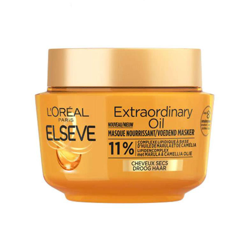 ماسک مغذی موهای خشک لورال LOreal Elseve Extraordinary Oil حجم 300میل