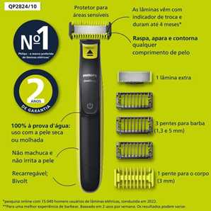 ماشین اصلاح فیلیپس مدل Philips qp2824/10